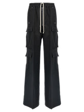 Rick Owens Black Wool Cargo Pants - IT38