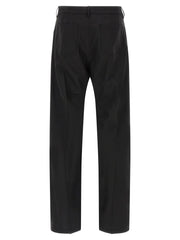 Rick Owens Black Wool Jeans Denim