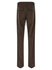 Rick Owens Brown Cotton Casual Pants