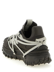 Rick Owens Brown Cowhide Athletic Sneakers