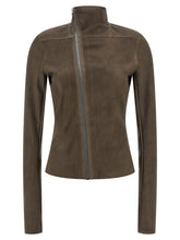 Rick Owens Brown Leather Leather Jacket - IT44