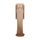 Rick Owens Brown Polyamide Casual Dress - IT40 | M