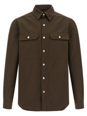 Rick Owens Brown Polyester Blouse - IT50 | L