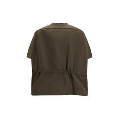 Rick Owens Brown Polyester Sleveless Jacket - One Size