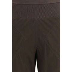 Rick Owens Brown Silk Casual Pants