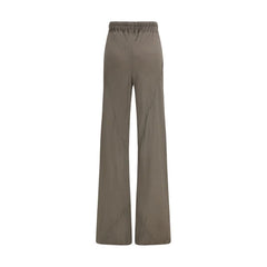 Rick Owens Brown Silk Casual Pants