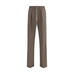 Rick Owens Brown Viscose Casual Pants