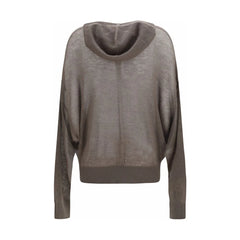 Rick Owens Gray Cashmere Hoodie - M