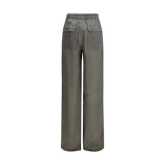 Rick Owens Gray Copper Casual Pants