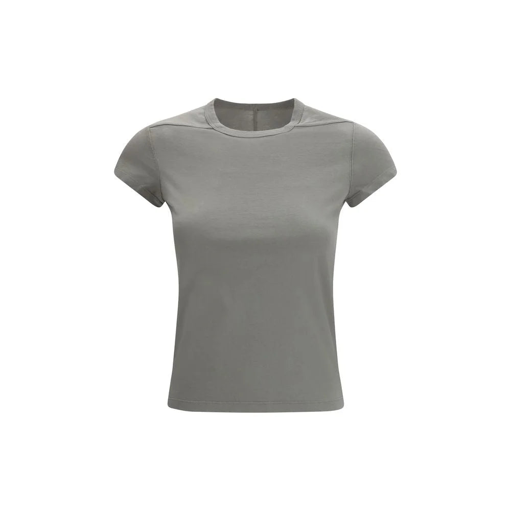 Rick Owens Gray Cotton T-Shirt