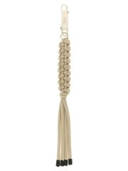 Rick Owens Gray Polyester Keychain