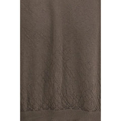 Rick Owens Gray Wool Sweatshirt