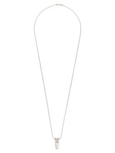 Rick Owens Silver Brass Necklace - One Size
