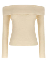 Rick Owens White Wool Cardigan - M