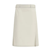 RIER Gray Cotton Long Skirt