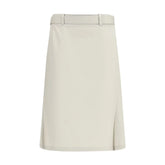 RIER Gray Cotton Long Skirt - M