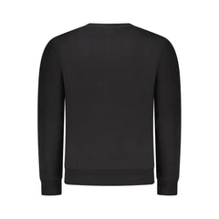 Rifle Black Cotton Men’s Crewneck Sweater - Sweatshirts