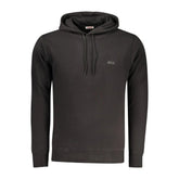 Rifle Black Cotton Sweatshirt - Hoodies