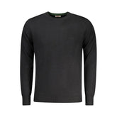Rifle Black Wool Men Sweater - Sweaters