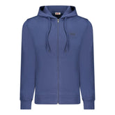 Rifle Blue Cotton Men Sweater