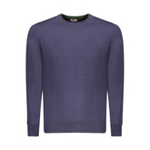 Rifle Blue Wool Men Sweater