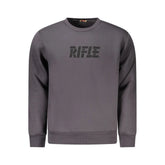 Rifle Gray Cotton Sweatshirt - Sweatshirts