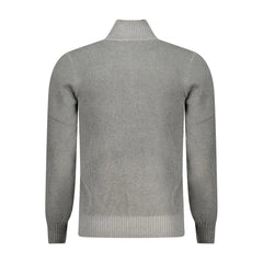 Rifle Gray Nylon Men Sweater - Sweaters
