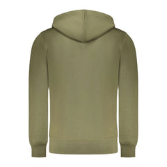 Rifle Green Cotton Men Sweater - Hoodies