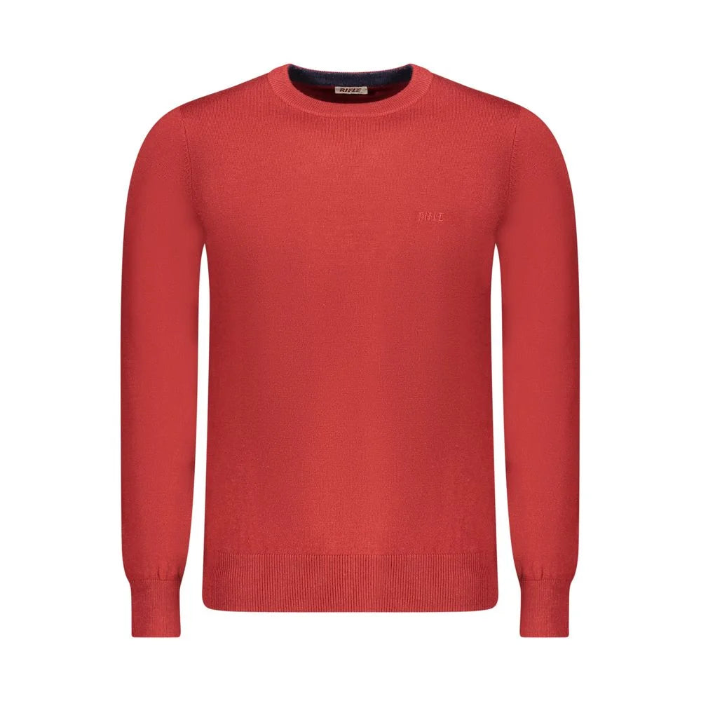 Rifle Red Wool Men Sweater - Sweaters
