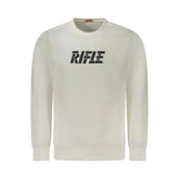 Rifle White Cotton Sweatshirt - Sweatshirts