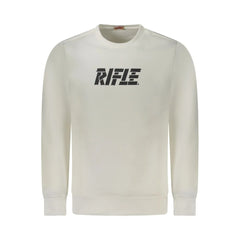 Rifle White Cotton Sweatshirt - Sweatshirts