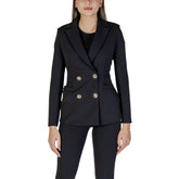 Rinascimento Black Polyester Blazer - XL