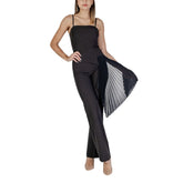 Rinascimento Black Polyester Jumpsuit - One-Pieces