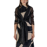 Rinascimento Black Polyester Scarf - Scarves & Shawls