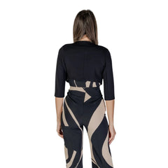 Rinascimento Black Polyester Sweater