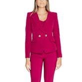 Rinascimento Fuchsia Polyester Blazer - XS - Coats & Jackets