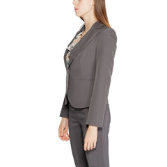Rinascimento Gray Polyester Blazer - Coats & Jackets
