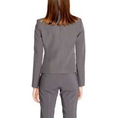 Rinascimento Gray Polyester Blazer - Coats & Jackets