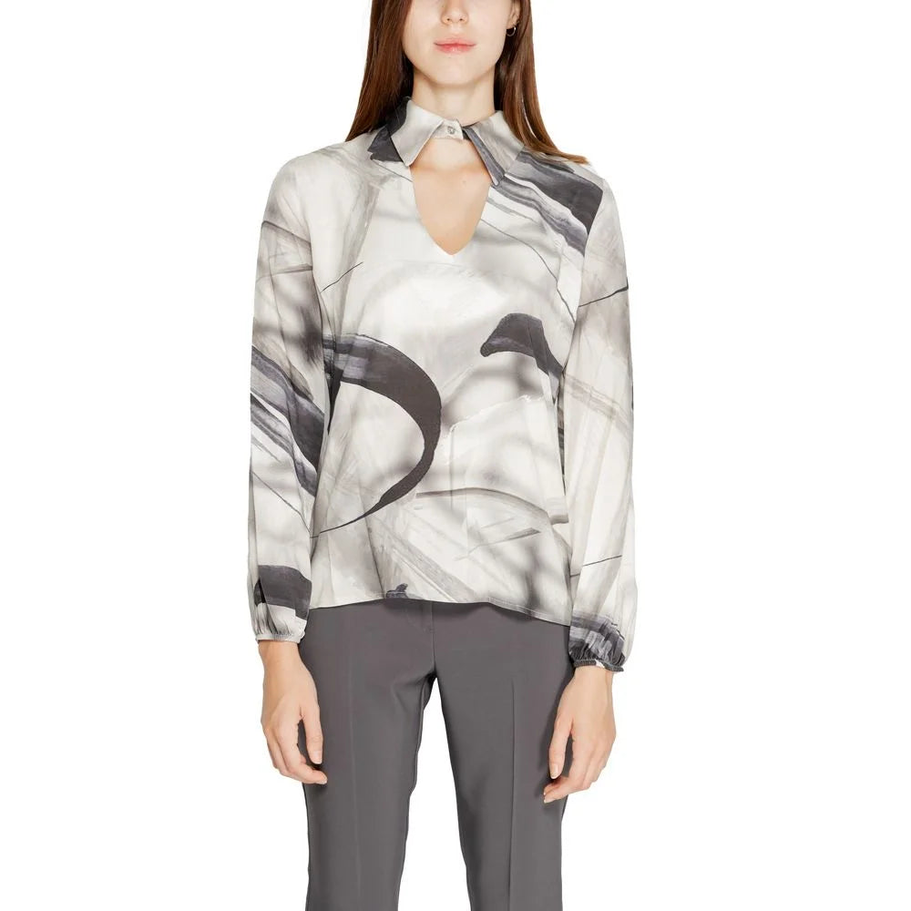 Rinascimento Gray Viscose Blouse - Blouses