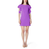 Rinascimento Purple Polyester Midi - IT38|XS - Dresses