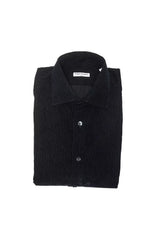 Robert Friedman Black Cotton Men Shirt - M - Shirts