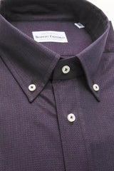 Robert Friedman Black Cotton Men Shirt - Shirts