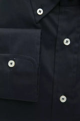 Robert Friedman Black Cotton Men’s Shirt - Shirts