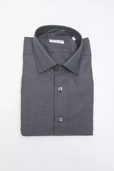 Robert Friedman Black Cotton Men’s Shirt - Shirts