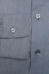 Robert Friedman Blue Cotton Men Shirt - Shirts