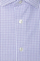 Robert Friedman Burgundy Cotton Men Shirt - M - Shirts