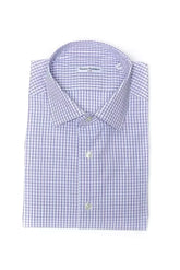 Robert Friedman Burgundy Cotton Men Shirt - M - Shirts