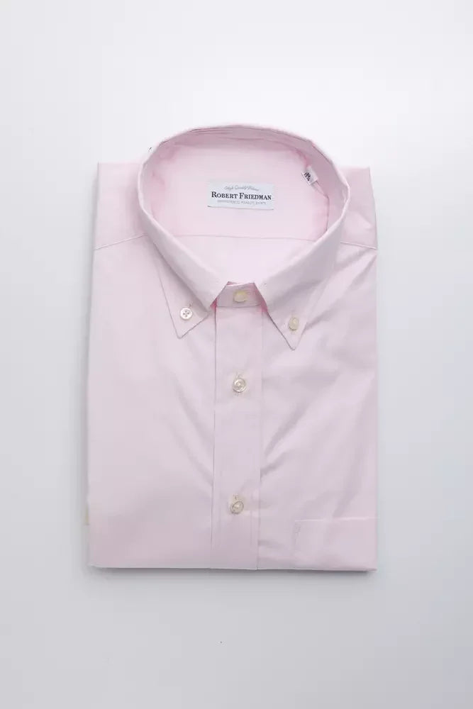 Robert Friedman Multicolor Cotton Men Shirt - Shirts
