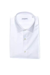 Robert Friedman White Cotton Men Shirt - M - Shirts