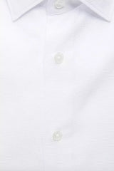 Robert Friedman White Cotton Men’s Shirt - XL - Shirts